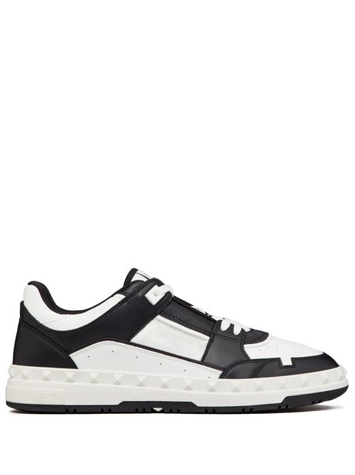 white/black calf leather sneakers Valentino Garavani | 5Y2S0H43RDG0NI